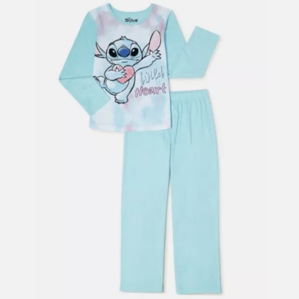 NWT Stitch Flannel Pajama Set - 2 Piece (Disney) - Picture 2 of 5